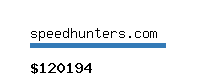 speedhunters.com Website value calculator