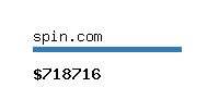 spin.com Website value calculator