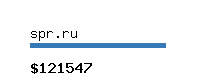 spr.ru Website value calculator