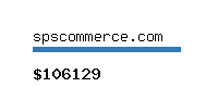 spscommerce.com Website value calculator