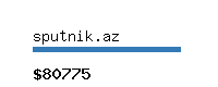 sputnik.az Website value calculator