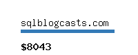 sqlblogcasts.com Website value calculator