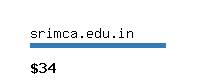 srimca.edu.in Website value calculator