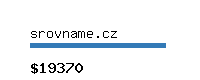 srovname.cz Website value calculator
