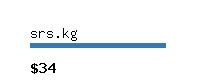 srs.kg Website value calculator