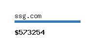 ssg.com Website value calculator