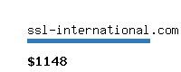 ssl-international.com Website value calculator