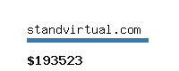 standvirtual.com Website value calculator