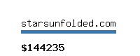 starsunfolded.com Website value calculator