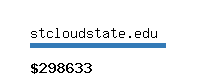 stcloudstate.edu Website value calculator