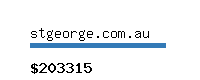 stgeorge.com.au Website value calculator