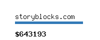 storyblocks.com Website value calculator