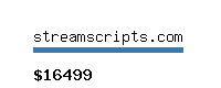 streamscripts.com Website value calculator