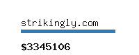 strikingly.com Website value calculator