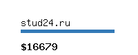 stud24.ru Website value calculator