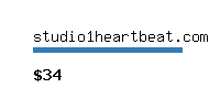 studio1heartbeat.com Website value calculator