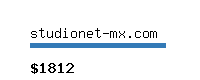 studionet-mx.com Website value calculator