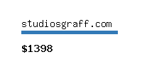 studiosgraff.com Website value calculator