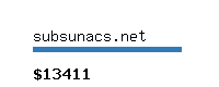 subsunacs.net Website value calculator