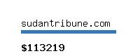 sudantribune.com Website value calculator