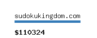 sudokukingdom.com Website value calculator