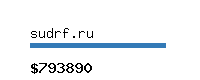 sudrf.ru Website value calculator