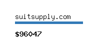 suitsupply.com Website value calculator