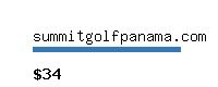 summitgolfpanama.com Website value calculator