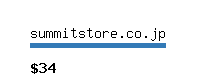 summitstore.co.jp Website value calculator
