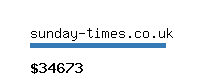 sunday-times.co.uk Website value calculator