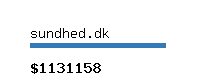 sundhed.dk Website value calculator