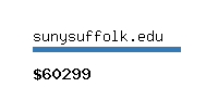 sunysuffolk.edu Website value calculator