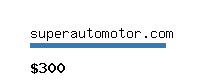 superautomotor.com Website value calculator