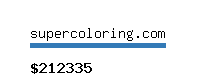 supercoloring.com Website value calculator