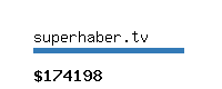 superhaber.tv Website value calculator