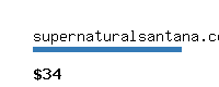 supernaturalsantana.com Website value calculator