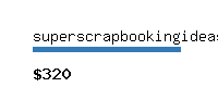 superscrapbookingideas.com Website value calculator