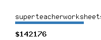 superteacherworksheets.com Website value calculator