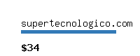 supertecnologico.com Website value calculator