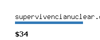 supervivencianuclear.com Website value calculator