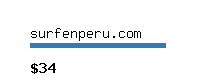 surfenperu.com Website value calculator