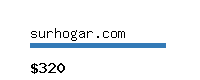 surhogar.com Website value calculator