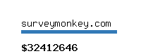surveymonkey.com Website value calculator