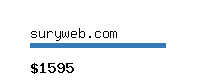 suryweb.com Website value calculator