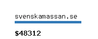 svenskamassan.se Website value calculator