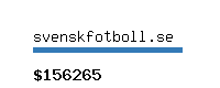 svenskfotboll.se Website value calculator