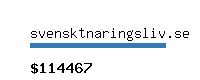 svensktnaringsliv.se Website value calculator