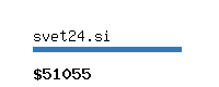 svet24.si Website value calculator