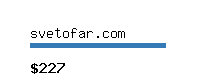 svetofar.com Website value calculator