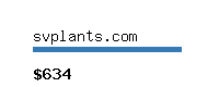svplants.com Website value calculator